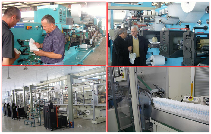 baby diaper production line